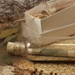 bush theme bottled invitation